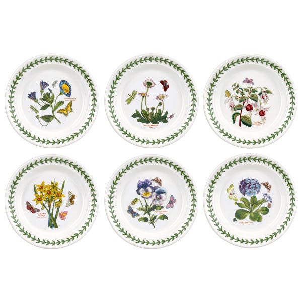 portmeirion Botanic Garden Set of 6 Side Plates