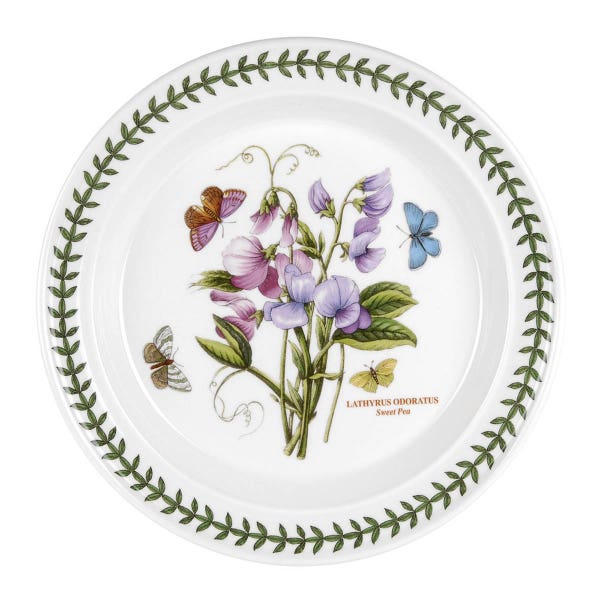 portmeirion Botanic Garden Sweet Pea Dinner Plate