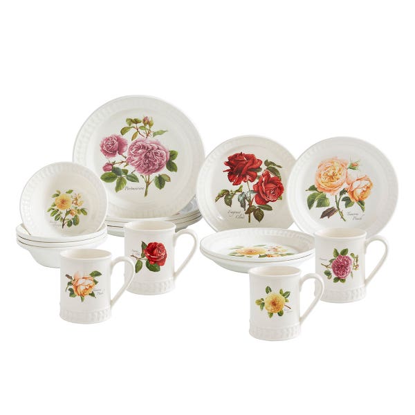 portmeirion Botanic Roses 16 Piece Set
