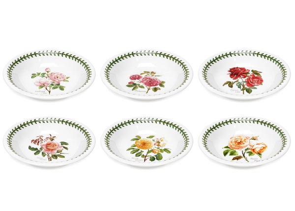 portmeirion Botanic Roses Set of 6 Bowls