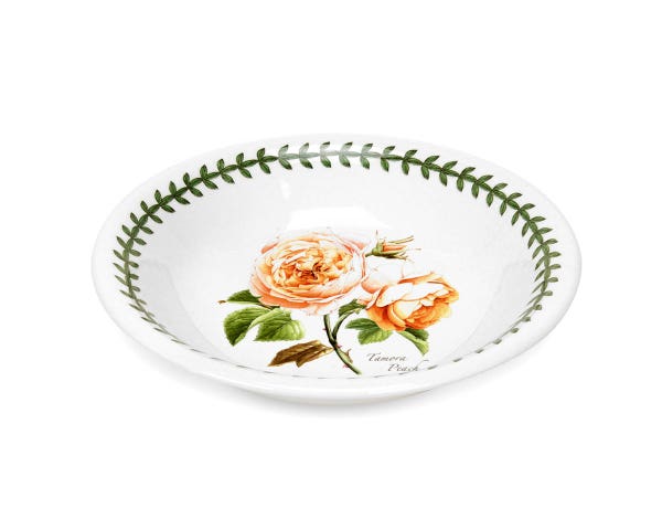 portmeirion Botanic Roses Tamora Peach Bowl 18cm