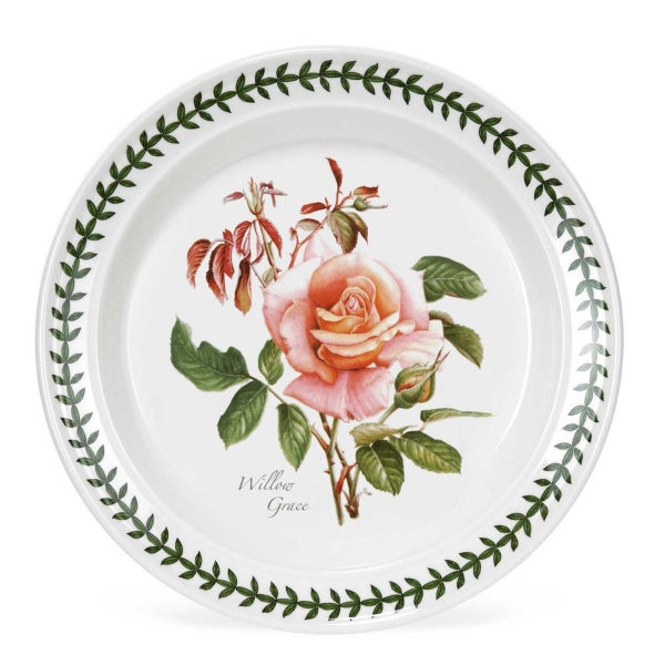 portmeirion Botanic Roses Willow Grace Plate 20cm