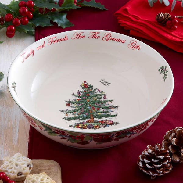 Portmeirion Christmas Tree 2023 Annual Large Bowl