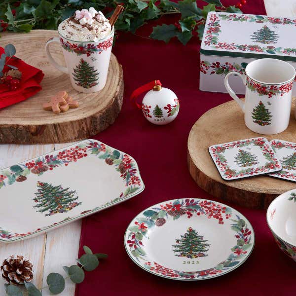 Portmeirion Christmas Tree 2023 Annual Small Bowl