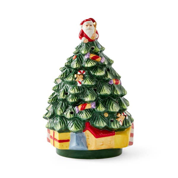 portmeirion Christmas Tree Card/ Napkin Holder