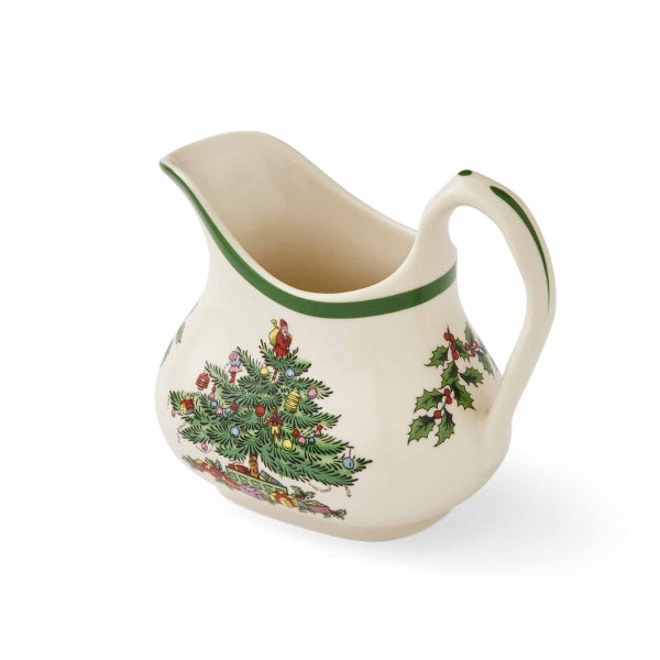 Portmeirion Christmas Tree Cream & Brandy Sauce Jug