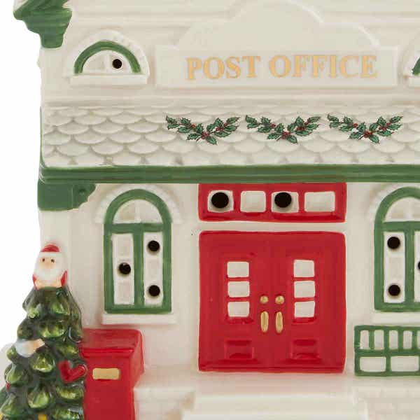 Portmeirion Christmas Tree LED Post Office