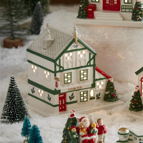 Portmeirion Christmas Tree LED Public House