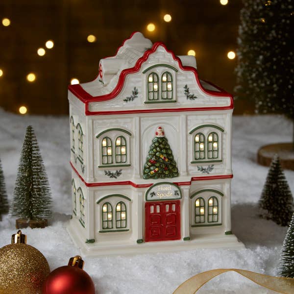 Portmeirion Christmas Tree LED Village Hotel