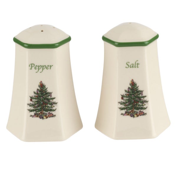portmeirion Christmas Tree Salt & Pepper Set