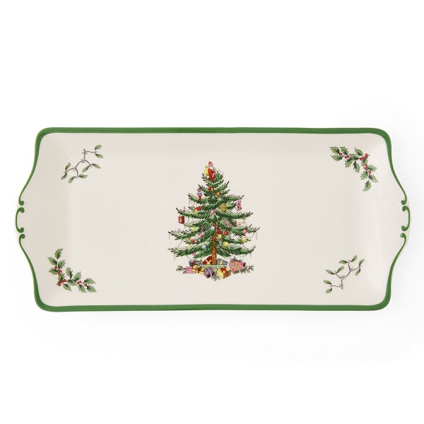 portmeirion Christmas Tree Sandwich Tray 33cm