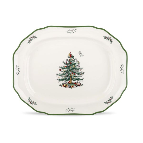 portmeirion Christmas Tree Sculpted Platter