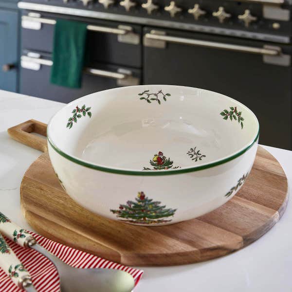 Portmeirion Christmas Tree Serving Bowl