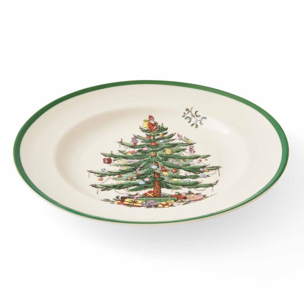 Portmeirion Christmas Tree Set Of 4 Dinner Plates