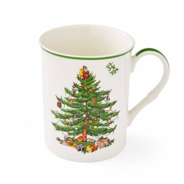 Portmeirion Christmas Tree Set Of 4 Mugs