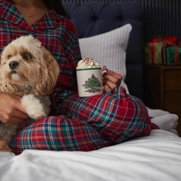 Portmeirion Christmas Tree Set Of 4 Mugs