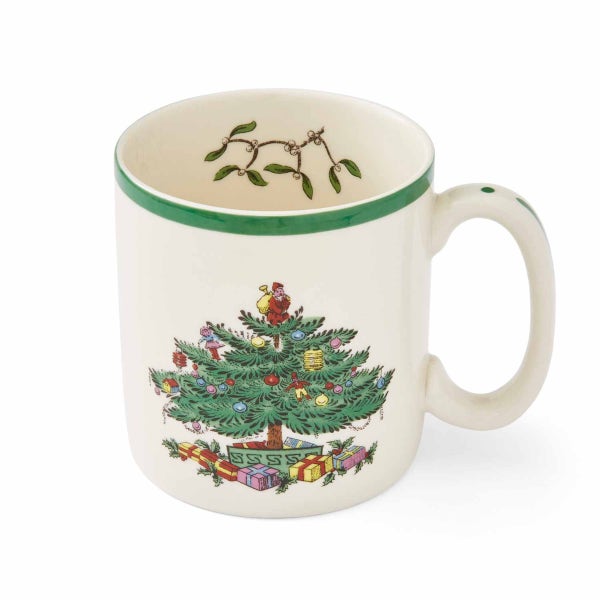 Portmeirion Christmas Tree Set Of 4 Mugs