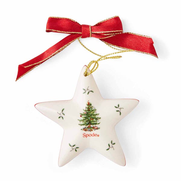 portmeirion Christmas Tree Star Decoration