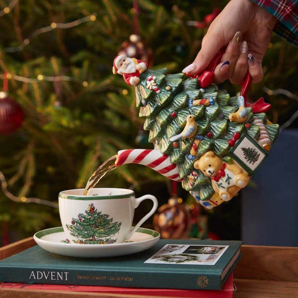 Portmeirion Christmas Tree Teapot