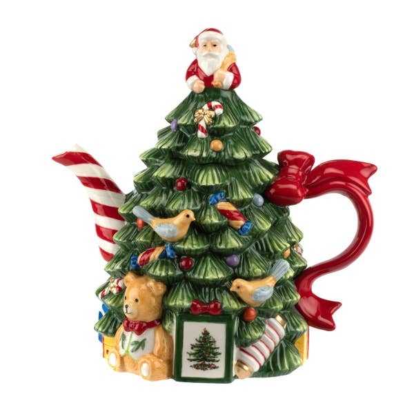 portmeirion Christmas Tree Teapot