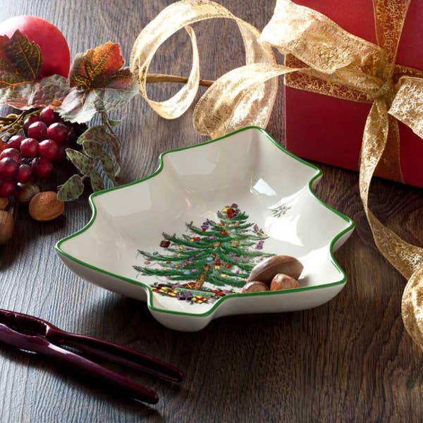 Portmeirion Christmas Tree Tree Dish