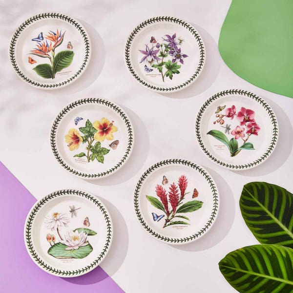 Portmeirion Exotic Botanic Garden Plate Set 20cm
