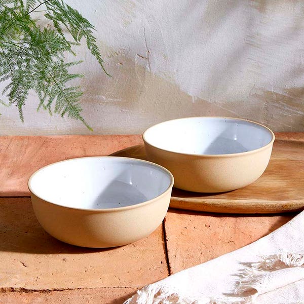 Portmeirion Portmeirion Minerals Large Bowl Moonstone