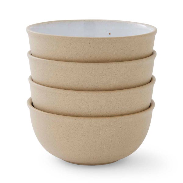 portmeirion Portmeirion Minerals set of 4 5.5" Bowls Moonstone