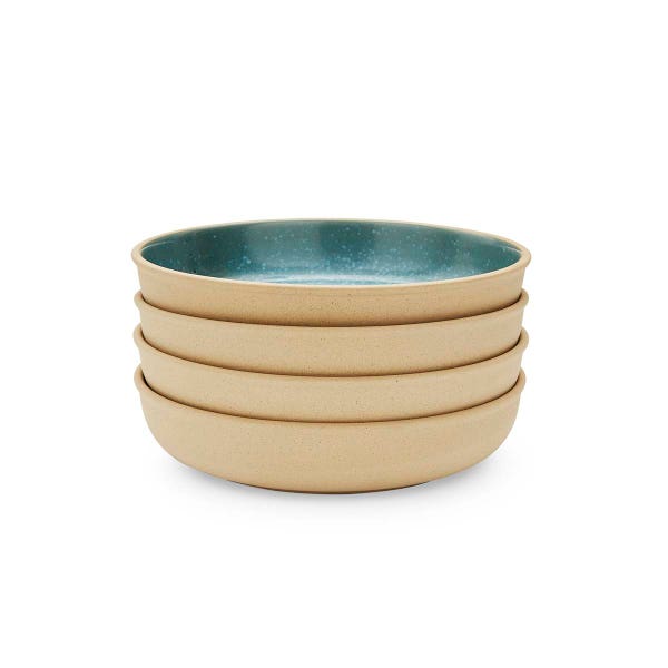 portmeirion Minerals Set of 4 Low Bowls Jade