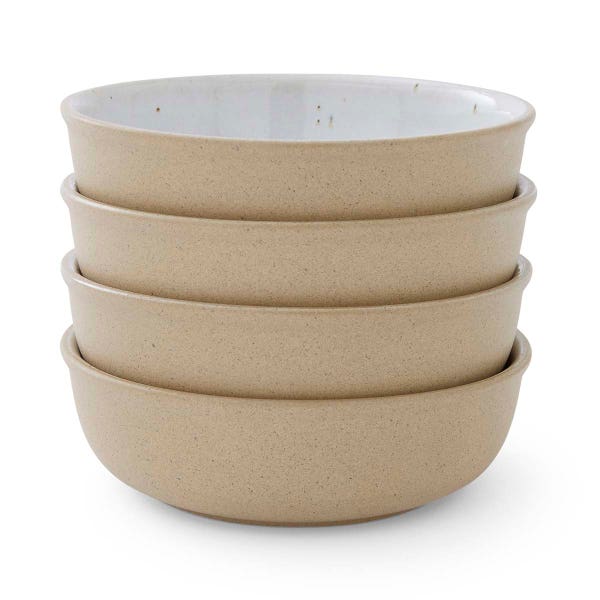 portmeirion Portmeirion Minerals set of 4 Small Low Bowls Moonstone