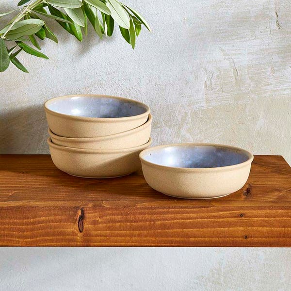 Portmeirion Portmeirion Minerals Small Low Bowl Aquamarine