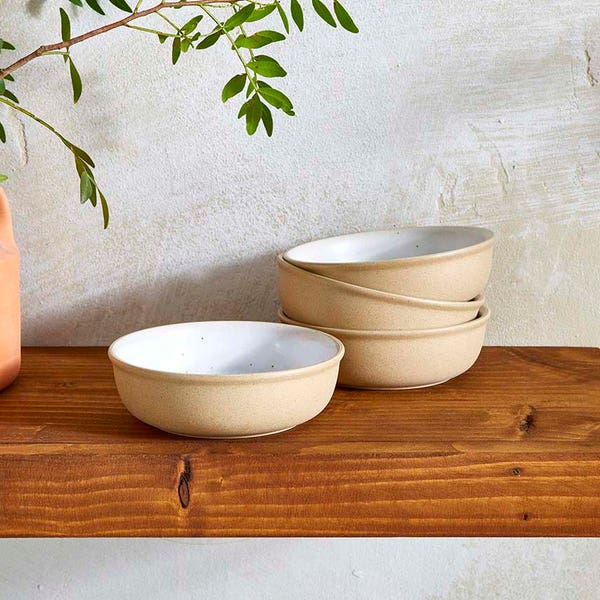 Portmeirion Portmeirion Minerals Small Low Bowl Moonstone