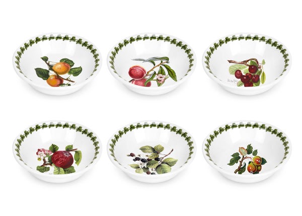portmeirion Pomona Set of 6 Mini Bowls 13cm