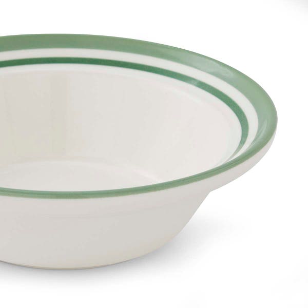 Portmeirion Potter's Stripe Oatmeal Bowl Green
