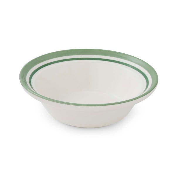 portmeirion Potter's Stripe Oatmeal Bowl Green