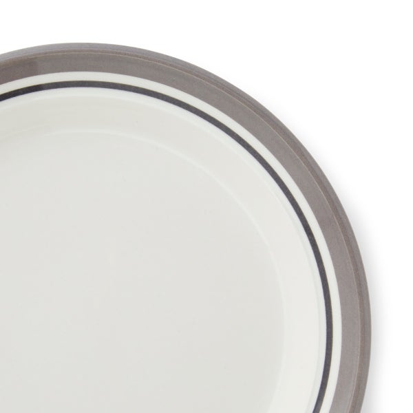 Portmeirion Potter's Stripe Side Plate Grey