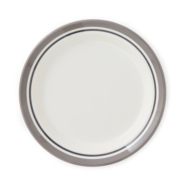 portmeirion Potter's Stripe Side Plate Grey