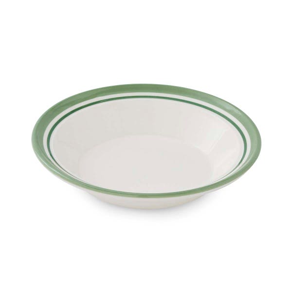 portmeirion Potter's Stripe Soup Plate Green