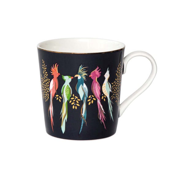 Portmeirion Sara Miller Gifting Cockatoo Mug