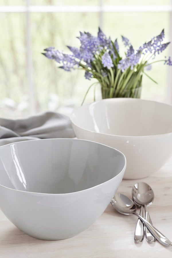 Portmeirion Sophie Conran Arbor Serving Bowl Grey