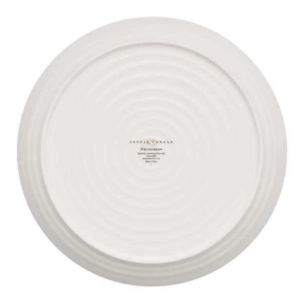 Portmeirion Sophie Conran Coupe Dinner Plate White