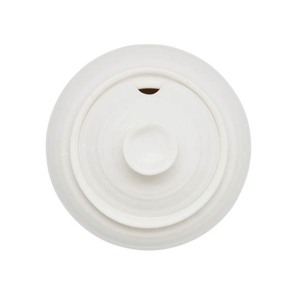 Portmeirion Sophie Conran Covered Sugar Bowl White