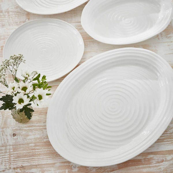 Portmeirion Sophie Conran Large Platter White