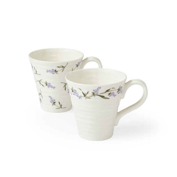 portmeirion Sophie Conran Lavandula Set of 2 Mugs