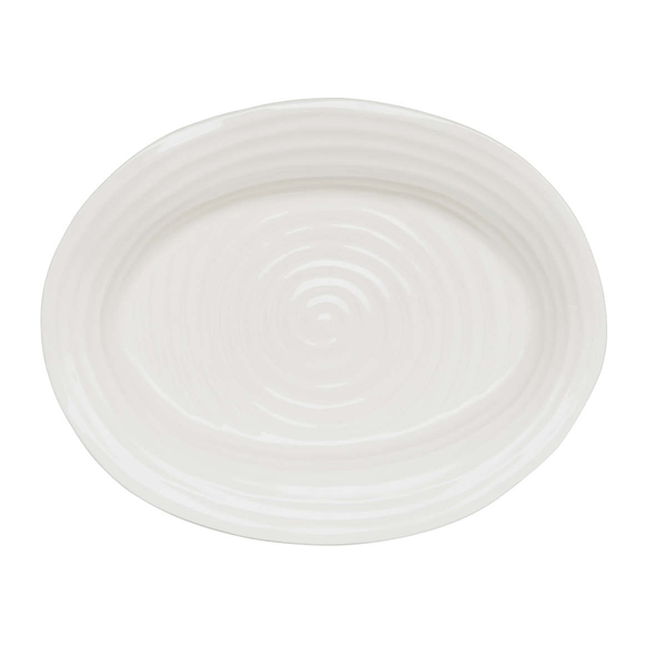 Portmeirion Sophie Conran Medium Oval Plate White