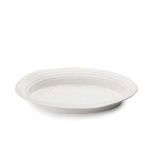 portmeirion Sophie Conran Medium Oval Plate White