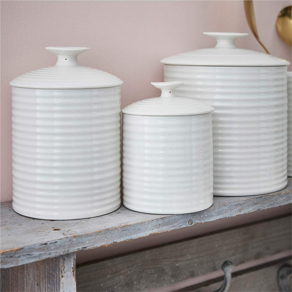 Portmeirion Sophie Conran Medium Storage Jar White