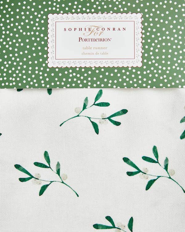 Portmeirion Sophie Conran Mistletoe Table Runner