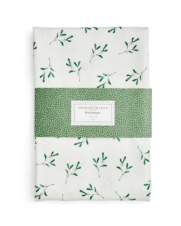 portmeirion Sophie Conran Mistletoe Tablecloth