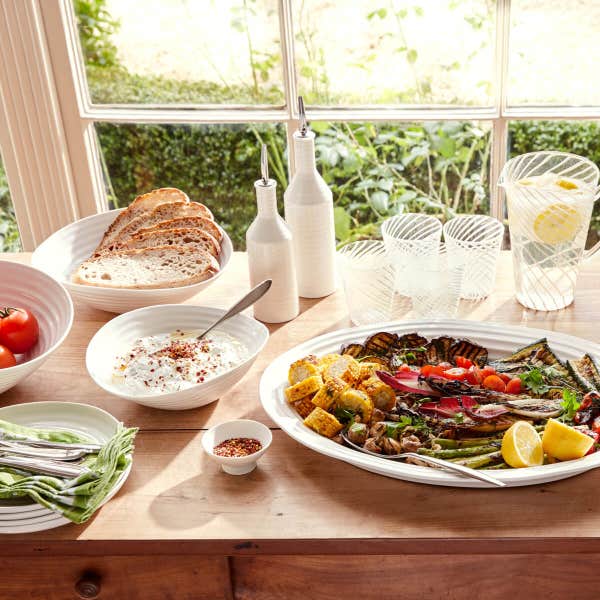 Portmeirion Sophie Conran Oil & Vinegar Drizzler Set